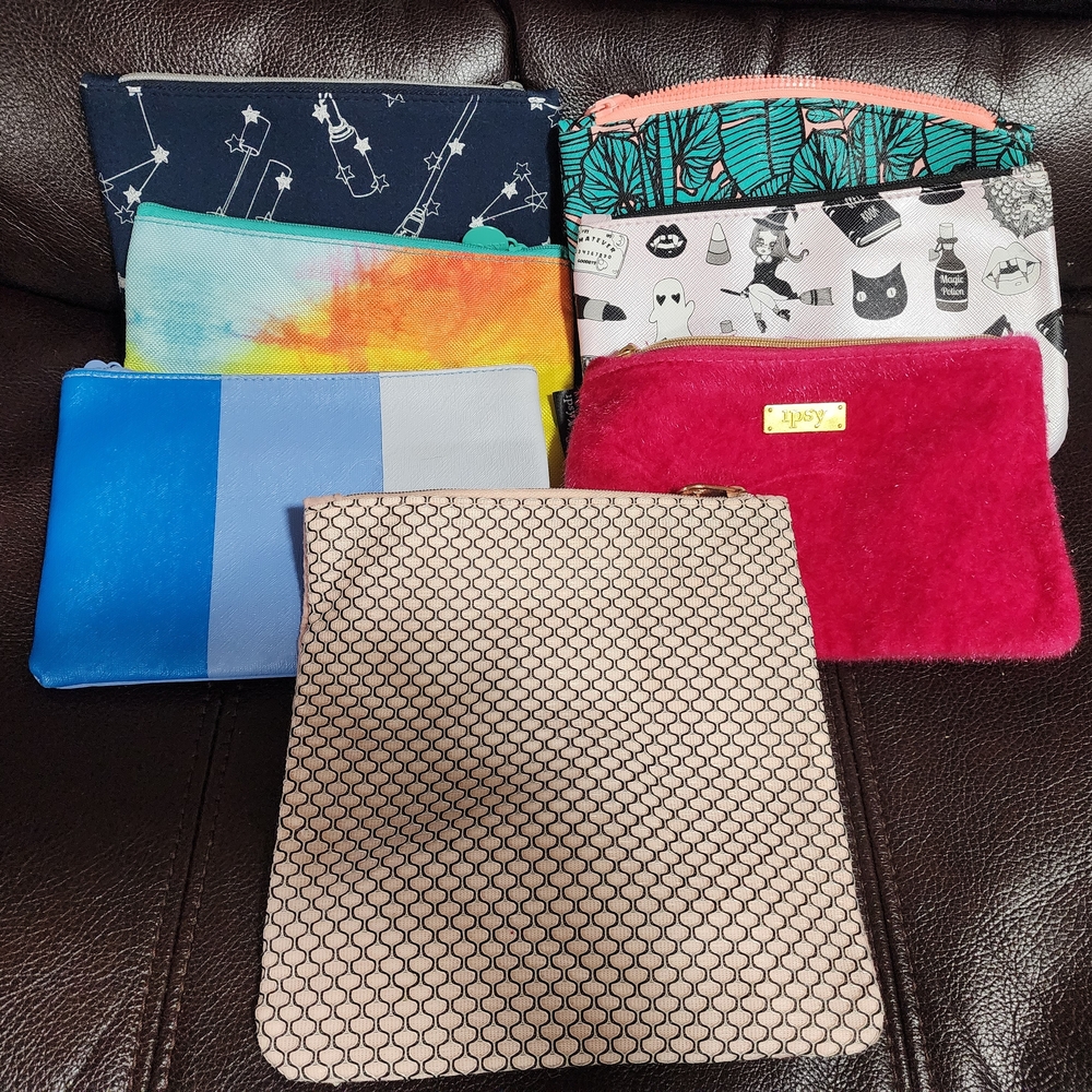 Ipsy Cosmetic Bags Set - Multicolor Collection